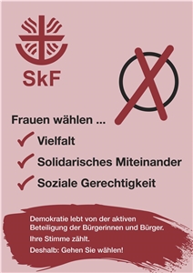 SkF Frauen waehlen Plakat